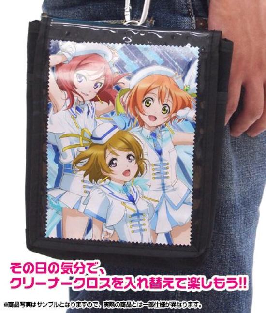 Пакет с тремя чистящими средствами Love Scissor Live! Переодевание Маки/Рин/Ханаё (набор скатертей)