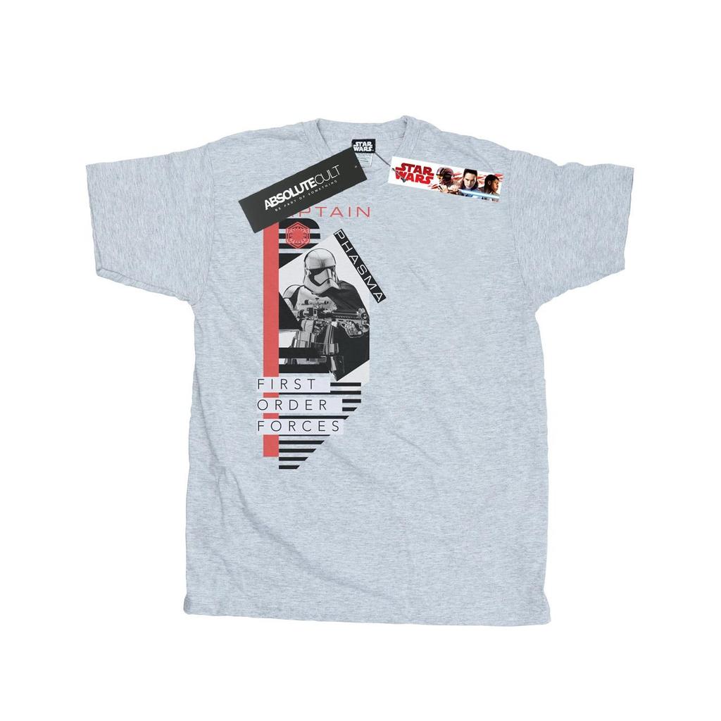 Star Wars Mens The Last Jedi Captain Phasma T-Shirt