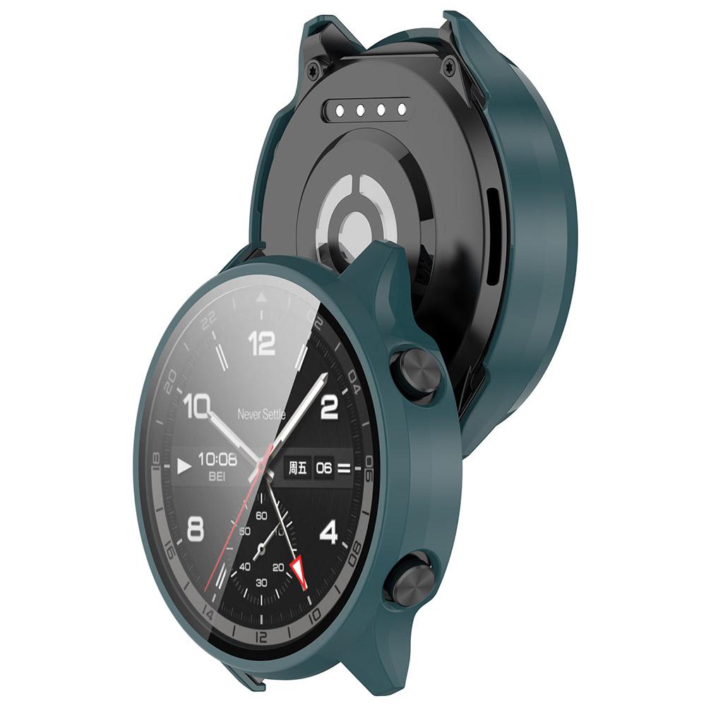 Защитный чехол для ПК + Закаленное стекло Для Oneplus Watch 2R / OPPO Watch Sport, Ударопрочный жесткий бампер, Чехол для смарт-часов
