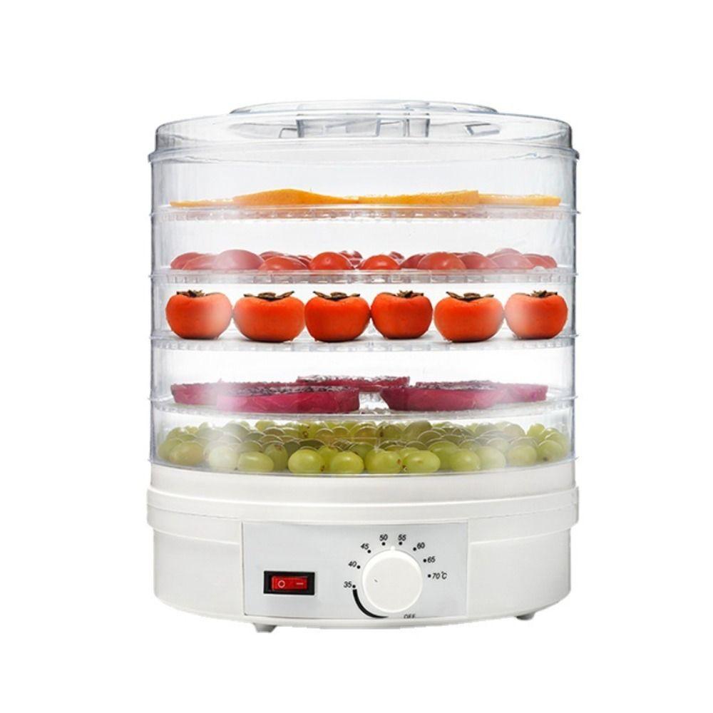 Stackable Trays Food Dehydrator Machine 5 Trays Meat Jerky Dehydrator Meat Jerky