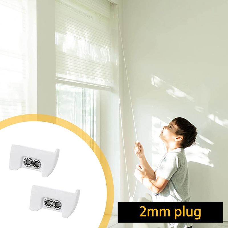 6/24 шт. Держатель плиссированных штор Кронштейн Роликовая штора Запасной зажим Пластиковый Набор деталей для складных штор Для фиксатора штор
