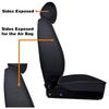 Full Set 5-Seat Protector Cushion For Cadillac Leather Car Seat Cover Front Rear
