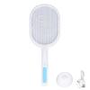 Electric Mosquito Racket Multi Function 2 In 1 USB Charging Quiet Fly Zapping Racket Mosquito