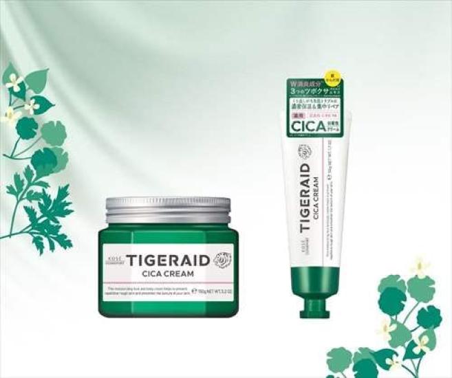 TIGER AID KOSE Cosmeport KOSE Лечебный CICA восстанавливающий крем 150г (Помощь Тигру) 1,0