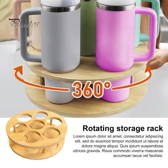 Wooden Wine Rack Cup Organizer Smooth Edge Burr Free Swivel Design Easy Installation Red Wine Bottle Storage Holder