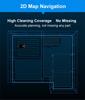 Робот-пылесос LIECTROUX V3S Pro, всасывание 4000 Па, сухая и влажная уборка, 2D-навигация по карте, с памятью, голосовое приложение Wi-Fi