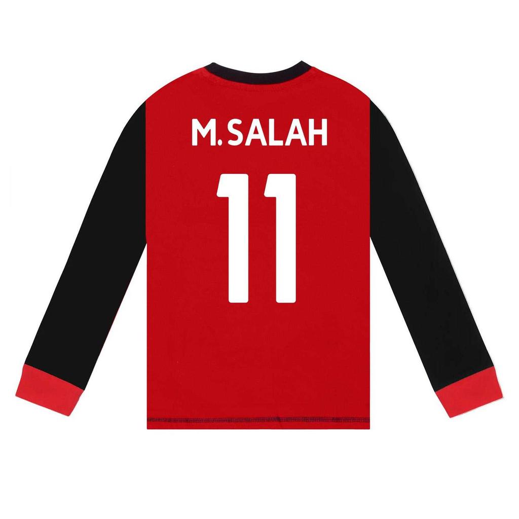 Liverpool FC Boys M.Salah 11 Long-Sleeved Long Pyjama Set