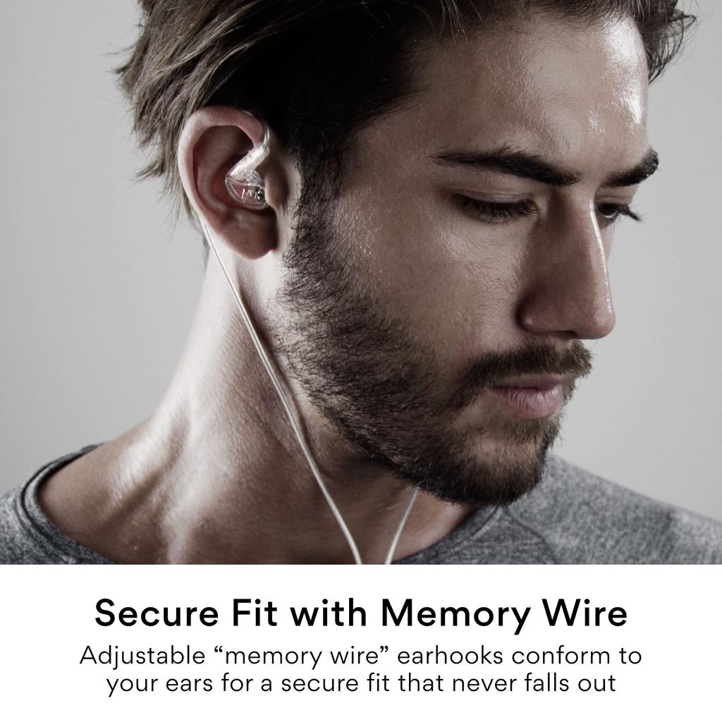 MEE Audio Clear Compatible Wired Earphones Sports Earphones EP-M6USB-CL M6-USB USB-C Ear-hook