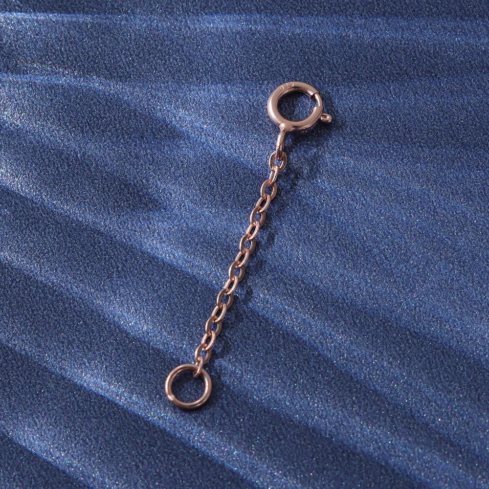 Findings & Components Jewelry Accessories DIY for Bracelet Necklace Extender Safety Chain Extender