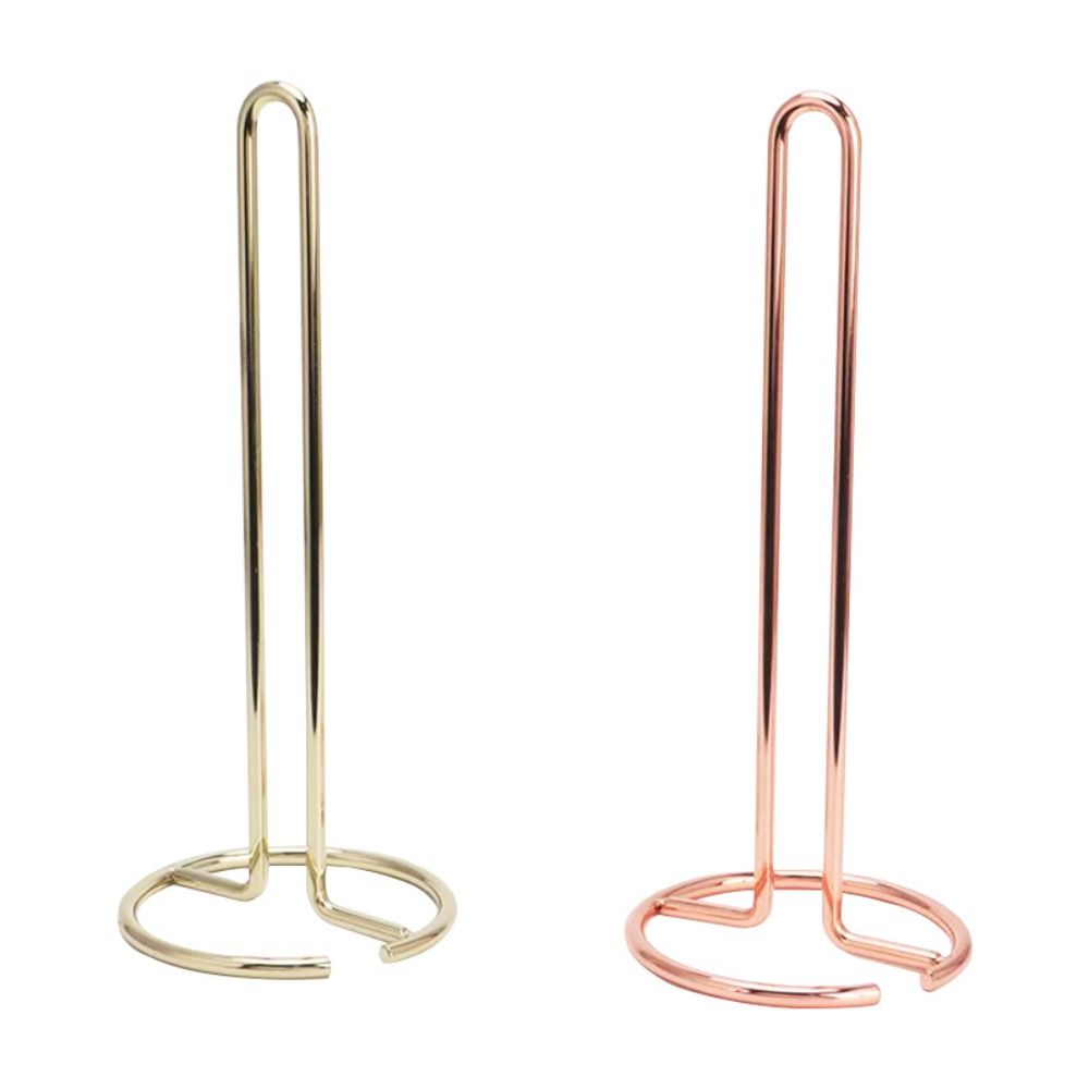 Portable Roll Paper Towel Holder Kitchen Vertical Napkins Rack New Bathroom Tissue Stand