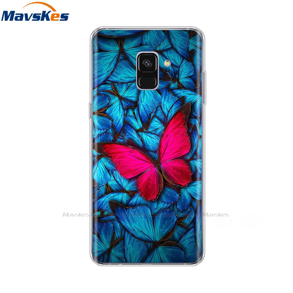Чехол для Samsung Galaxy A8 2018 A530 Силиконовый чехол для Samsung A8 Plus 2018 A730 Мягкий чехол из ТПУ для корпуса телефона Galaxy A8 A 8