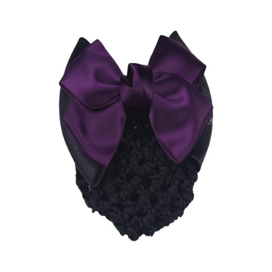 Women's Professional Hair Clip Hair Clip Bow Knot Scarf Hair Net Hair Ornaments