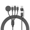 4 в 2 Кабель для зарядки нескольких часов для iPhone iWatch Зарядное устройство USB Type-C Кабель для быстрой зарядки Высококачественные аксессуары для iPad Airpods