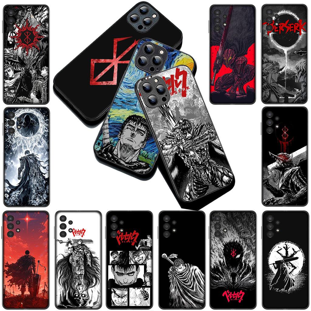 Phone Cover for Apple iPhone 16 14 15 Plus 11 Pro Max 16E ProMax + 16Plus 15+ 14+ Soft Silicone Case Berserks Poster Guts