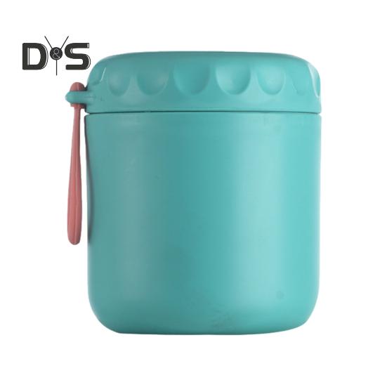 Термосахарница для супа для детей 401-500 мл, изолированный пищевой контейнер из нержавеющей стали, герметичный, с широким горлом, вакуумный стакан для обеда с ручкой для горячей и холодной пищи