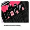 Durable Makeup Train Case with Mirror Ideal for Professionals on the Go