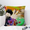 Japan Anime Mob Psycho  Maple Design Cushion Cover Happy Autumn Harvest decor Holiday Decorati Pillow Cover