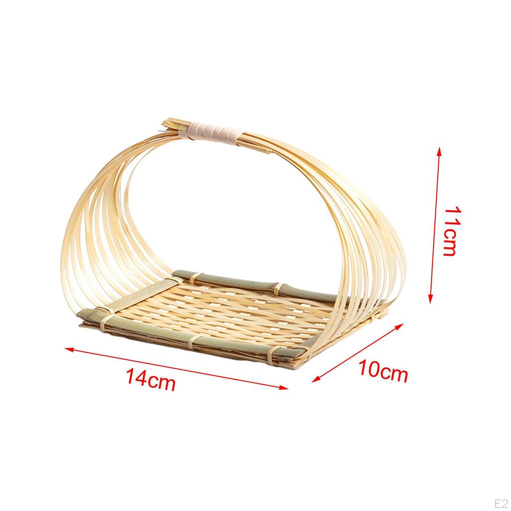 Бамбуковый поднос для сервировки завтрака для развлечения