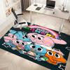 1pc The Amazing World of Gumball1 Print Area Rug - Soft, Washable Non-Slip Indoor Mat, Living Room, Home Office Decorative Rug,Office Decorative