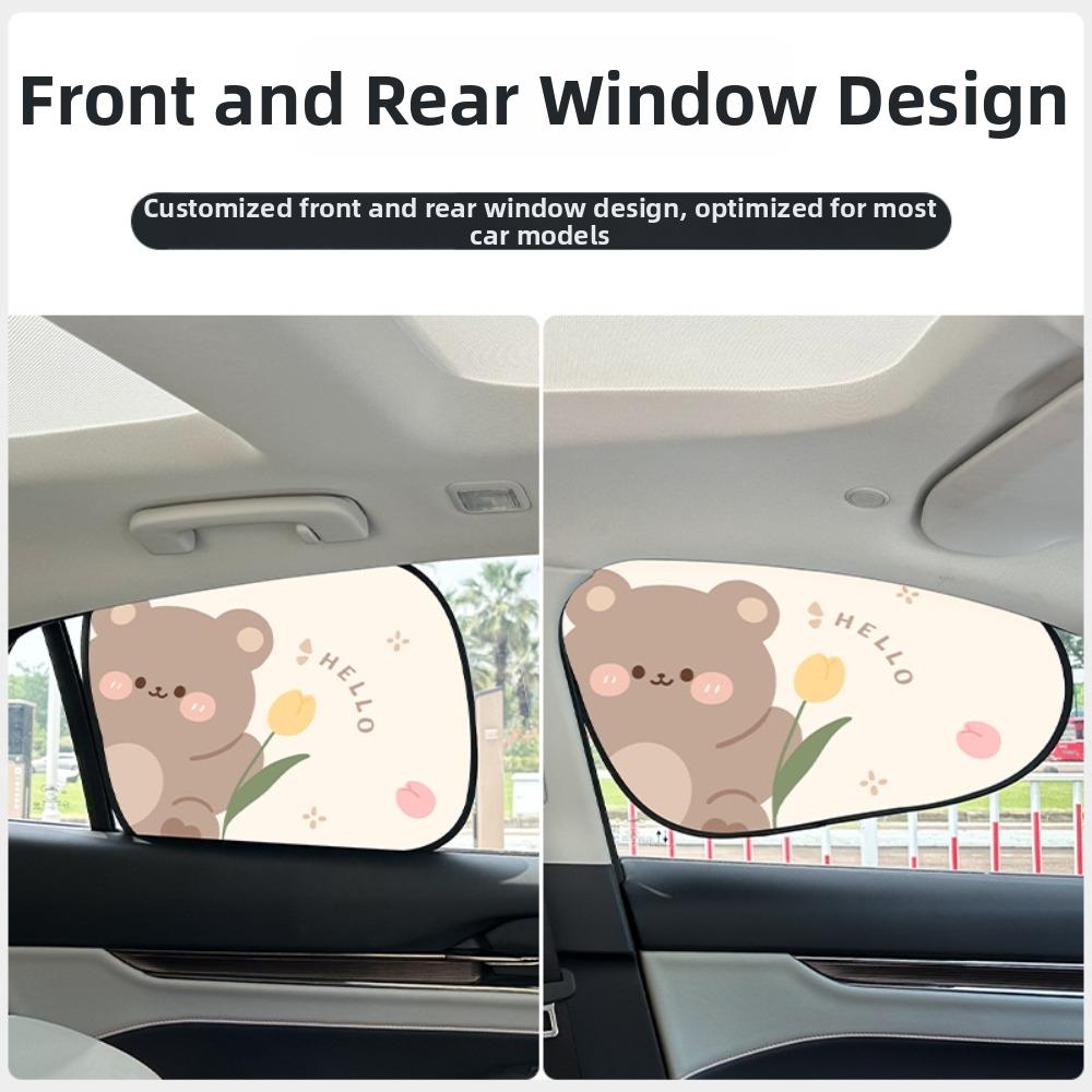 Heat Insulation Car Window Sunshade Foldable Windscreen Cover Durable Auto Sun Visor  Car Interior