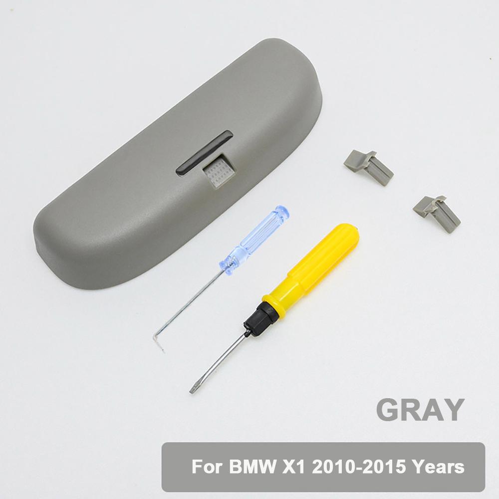 Чехол для автомобильных очков, солнцезащитные очки, зажим для солнцезащитных очков, чехол-держатель для BMW X1 E84 2010-2015, ящик для хранения, органайзер