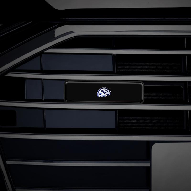 Для Volkswagen Golf-6 7 4 5 POLO Passat B5 B6 B7 T4 T5 Tiguan Jetta Декоративные светодиодные огни Декоративная эмблема на решетку переднего капота