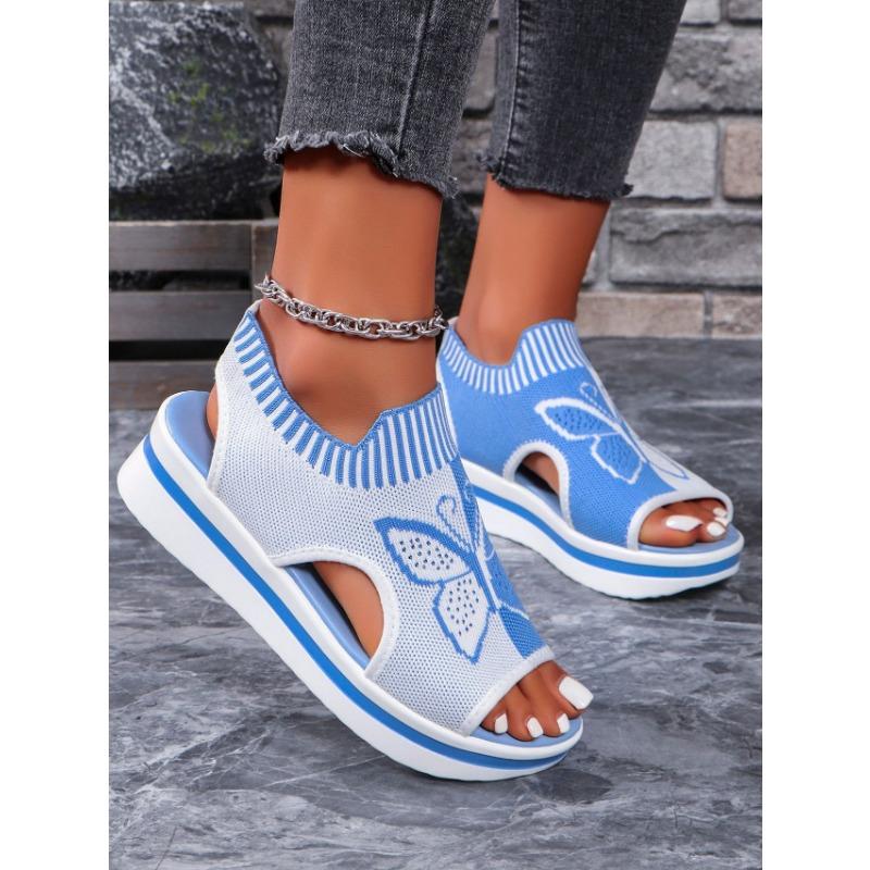 Большие размеры летние новые повседневные пляжные женские сандалии в спортивном стиле