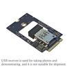 Карта расширения USB 3.0 для слота M.2 Key B Преобразователь порта модема 4 ГГц в адаптер интерфейса твердотельного накопителя