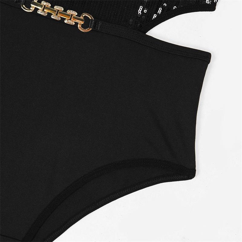 Aduloty Женское эротическое белье, сборка бусин, сетчатая ткань, сексуальный комбинезон на бретельках, тонкий полый перспективный комплект