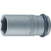 TRUSCO Long Impact Socket (19.0mm Drive), 24mm, T6-24AL X 5 (Case)