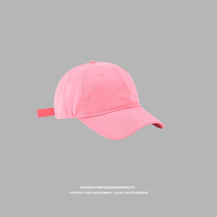 Мужская и женская бейсбольная кепка общего цвета, однотонная бейсбольная кепка с большой головкой и сотней с кепкой с утиным языком