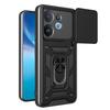 Armor Funda для VIVO V60 5G Чехол Крышка Сдвижная Защита Камеры Кольцо-Держатель Подставка Ударопрочная Задняя Крышка