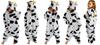 Cow warm one-piece pajamas children's costume kigurumi tracksuit 146-152 Onesie children 015pcN cow - 146-152