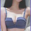 No Steel Ring Sexy Bra Underwear Women's Push Up Adjustable Strapless Bra