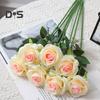 12Pcs Artificial Rose Flowers Realistic Looking Vibrant Color Non-Fading Faux Roses Bouquet Wedding Decorations