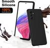 Гибкий чехол из жидкого силикона ТПУ для Samsung Galaxy A16 5G A06 A15 A25 A35 A55 A05S A14 A24 A34 A54 Защитная накладка Coque Capa