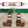 Мультяшная ткань Рождественская скатерть Рождественский орнамент Navidad Table Runner Многоразовый Рождественский флаг для стола Рождество