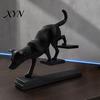Трехмерная скульптура-лестница, 3D-печатная фигурка кошки/собаки, скульптура животного на ступеньках, стильные домашние украшения, форма кошки/собаки, ступенчатая, художественная