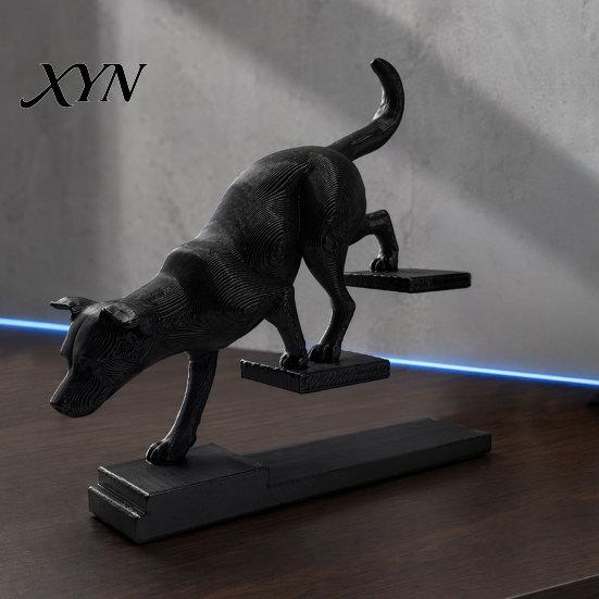 Трехмерная скульптура-лестница, 3D-печатная фигурка кошки/собаки, скульптура животного на ступеньках, стильные домашние украшения, форма кошки/собаки, ступенчатая, художественная