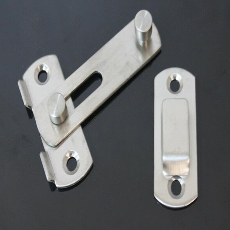 Lock Security Safety Stainless Steel Rustproof Sliding Door Gate Latch