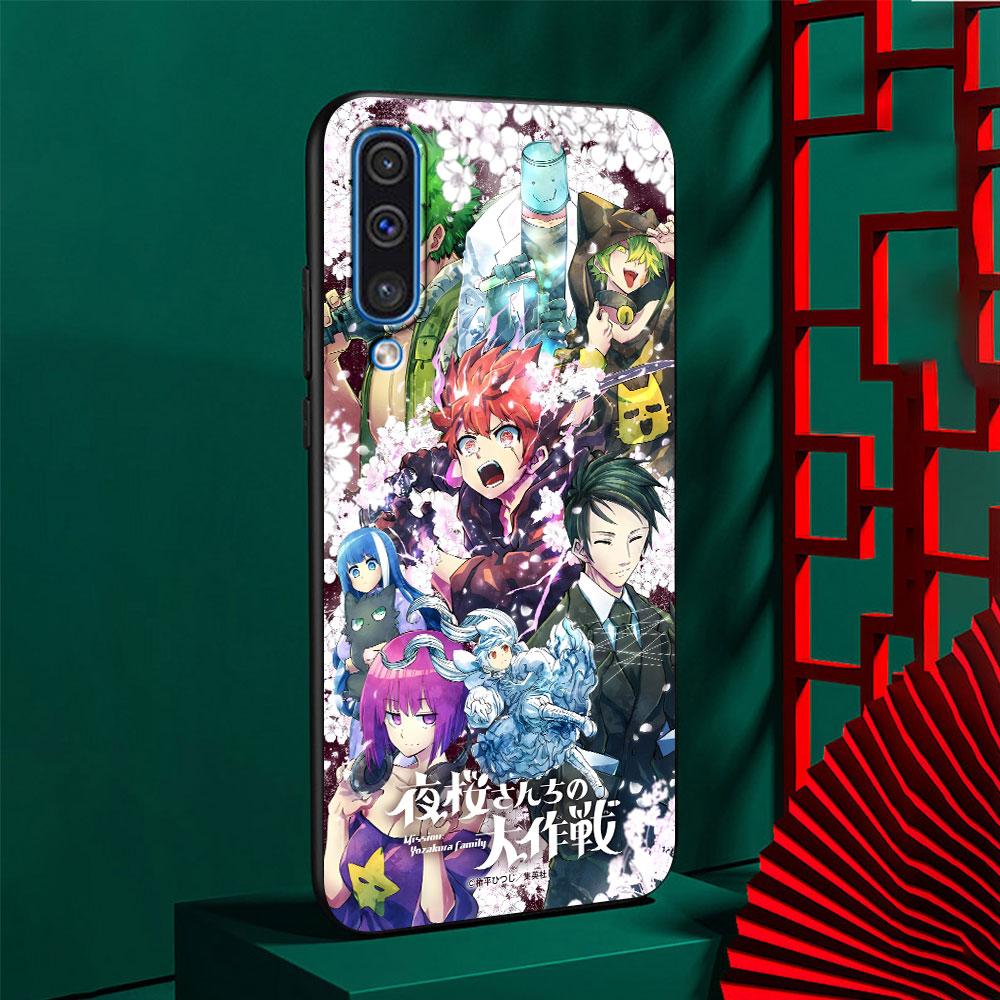 Чехол для телефона Samsung Galaxy A03 A04s A20 A30 A20e A70 A70s A50 A40 A30s A50s A20s A10s TPU Черный Чехол для телефона Миссия Семья Ёдзакура