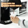 200Pcs Leakproof Snow Cone Cups Coated Cone Party Tableware Eco-Friendly Disposable Paper Cups  Gyms