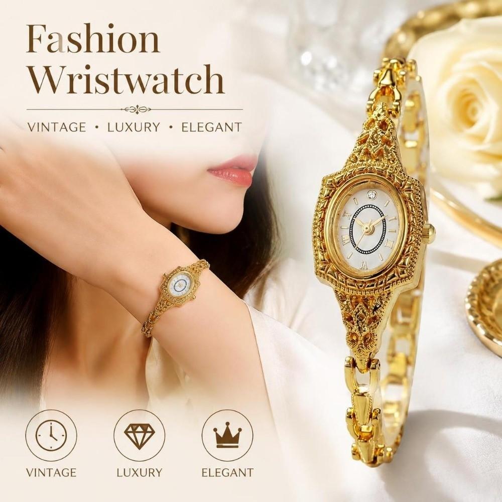 Luxury Ladies Watch Vintage Women's Watch Minimalist Fashion Wristwatch  Casual