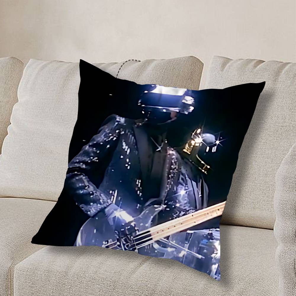 КРУТОЙ FRA Чехол для подушки группы Daft Punk Диван Гостиная Спальня Изголовье Спинка Подушка Квадратная Подушка Время для сна