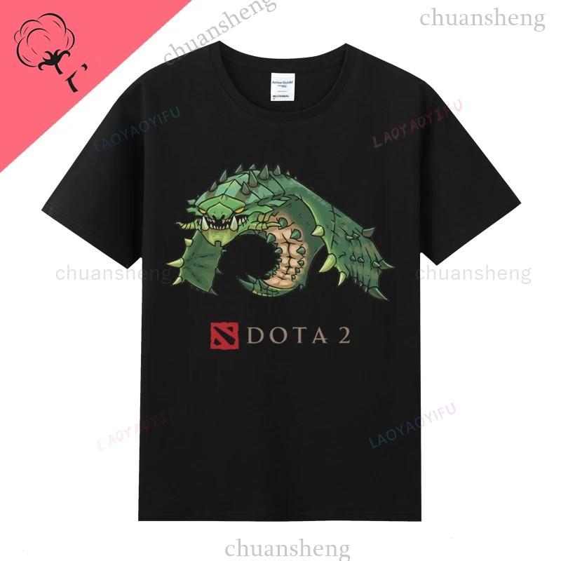 Игровая футболка Dota2 Футболка с принтом героя игры Топ Shadow Fiend Pudge Axe Slardar Sven Wraith King Cent Phoenix Унисекс Одежда