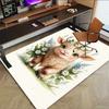 1PC goat flowers Extra Large Non Slip Floor carpet, Office, family, bedroom, Studio   Large Area Rug Indoor Rugs, , Vibrant Colors