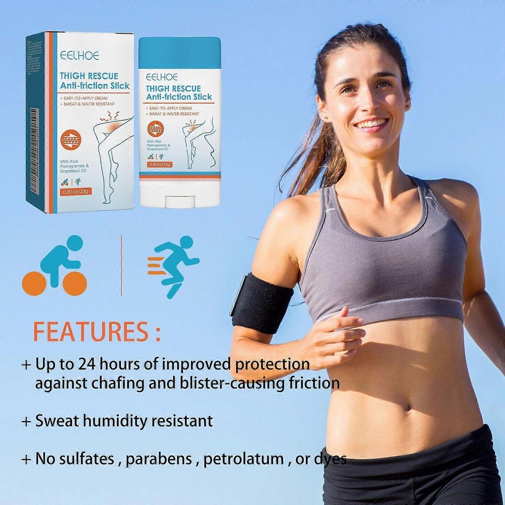 Thigh anti-friction stick waterproof and sweat-proof leg heel lower arm skin protection easy to apply cream 23g