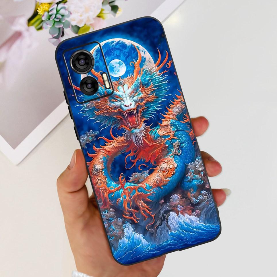 For Motorola Edge 30 Neo / 30Lite / 30Pro 5G 4G Back Cover Cartoon Cool Style Animals Girly Soft TPU Silicone Phone Case Bumper