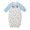 All Coverall Romper Animal Made In Japan Boys Girls Newborn Baby Preparation Baby Clothes Baby Blue [MIKI HOUSE] Two-way 40-2687-683 50-70cm