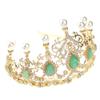 2023 Жемчужный Кристалл Женская Корона Этнические Свадебные Украшения Золотой Цвет Арабская Невеста Бижутерия Подарок